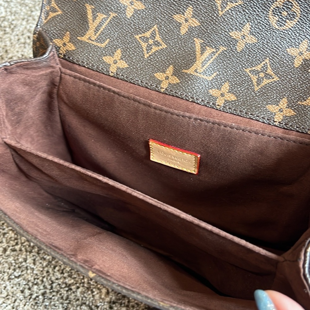 Monogram Brown Crossbody Bag - Picture 6 of 11